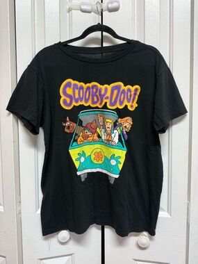 Scooby-Doo! Black Kids Short Sleeve Graphic Tee